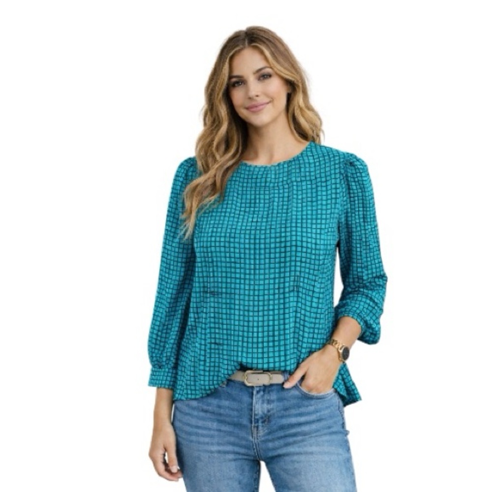 Kate Spade size 6 blouse- seem measurements runs a little big